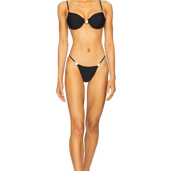 Lovers & Friends I Do Bottom Black Pearl Sz S - Picture 4 of 6